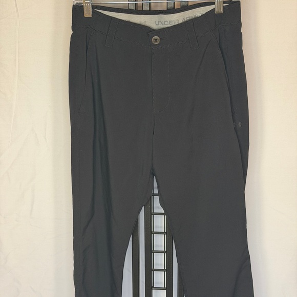 Under Armour Men's Classic Black Chinos (Golf) - Picture 2 of 4